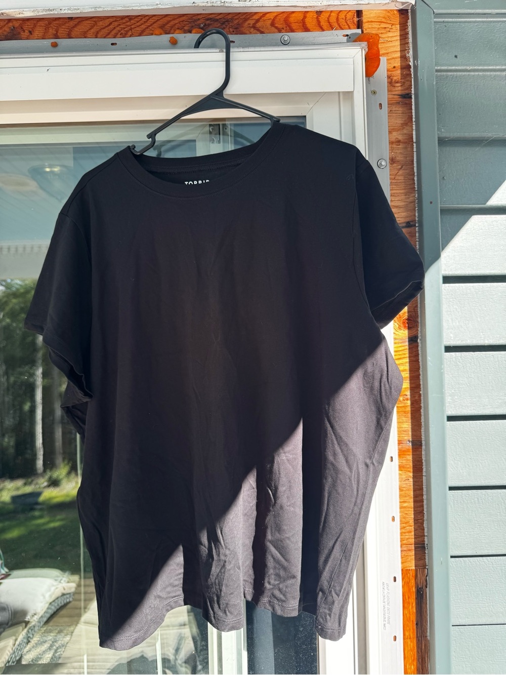 Torrid Black Crew Neck T-Shirt